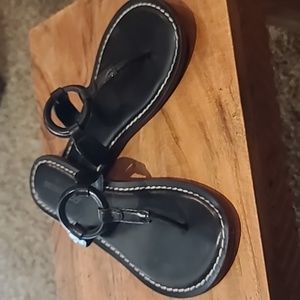 Black sandals